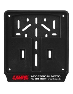 PORTATARGA PERSONALIZZATO 2 COLORE PER MOTOCICLI