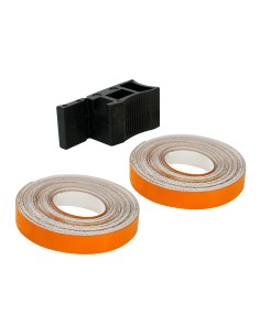 WHEEL STRIPE ARANCIONE RACING CON APPLICATORE 7MM