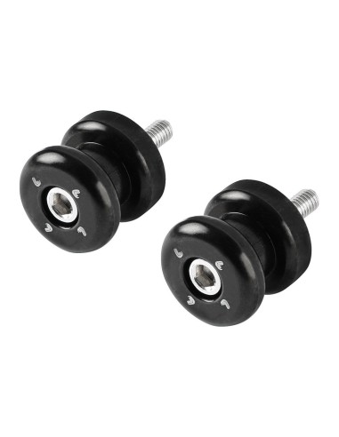 CP.SUPPORTI CAVALLETTO NERI M6 X 1