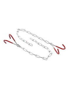 COPPIA GANCI APPENDICICLO DA SOFFITTO CON CATENA