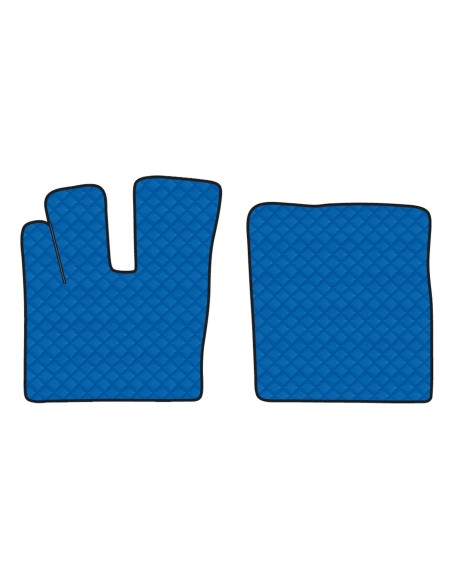 CP.TAPPETI IN ECOPELLE BLU DAF XF 106 12 in poi