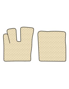 CP.TAPPETI IN ECOPELLE PANNA DAF XF 106 12 in poi