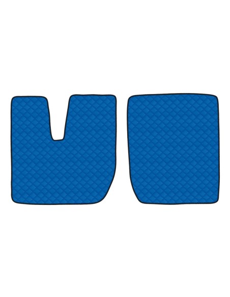 CP.TAPPETI IN ECOPELLE BLU IVECO STRALIS 02 in poi , HI-W