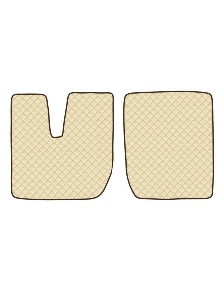 CP.TAPPETI IN ECOPELLE PANNA IVECO STRALIS 02 in poi , HI