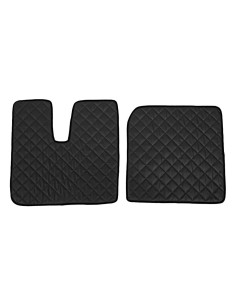 CP.TAPPETI IN ECOPELLE NERO MAN TGX 07 in poi