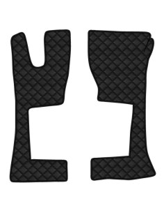 CP.TAPPETI IN ECOPELLE NERO MERCEDES ACTROS MP4 CA