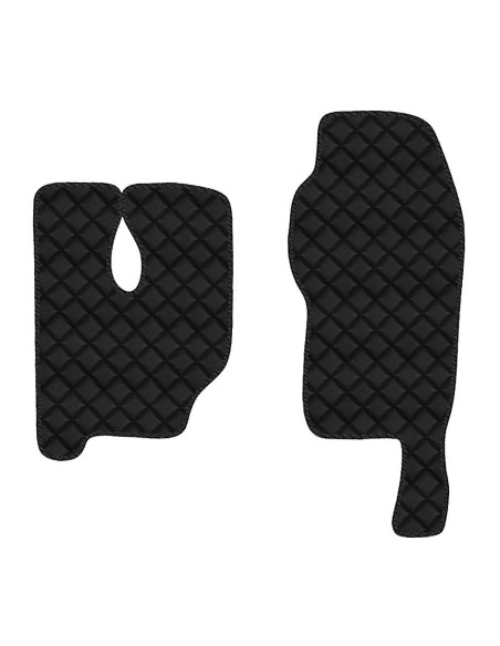 CP.TAPPETI IN ECOPELLE NERO MERCEDES ACTROS MP3 HI