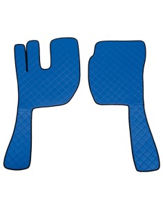 CP.TAPPETI IN ECOPELLE BLU VOLVO FH SERIE 2 02 in poi 08,