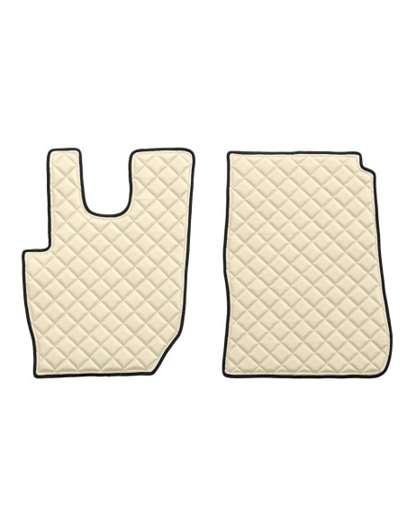 CP.TAPPETI IN ECOPELLE PANNA DAF CF EURO 6