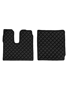 CP.TAPPETI IN ECOPELLE NERO MAN TGX 18 in poi