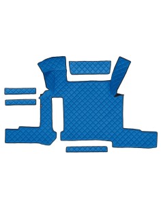 TAPPETO CENTR.ECOPELLE BLU MAN TGX MANUALE, 2 CASS