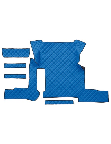 TAPPETO CENTR.ECOPELLE BLU MAN TGX MANUALE, 1 CASS