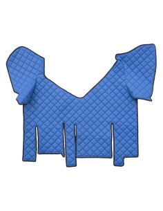 TAPPETO CENTR.ECOPELLE BLUE IVECO XP AUTOMAT BRACC