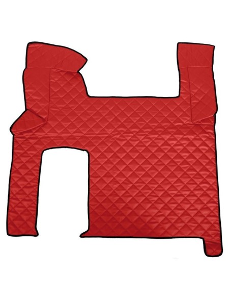 TAPPETO CENTR.ECOPELLE ROSSO MAN TGX AUTOMATICO, 2