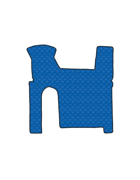 TAPPETO CENTR.ECOPELLE BLU MAN TGX MANUALE, 2 CASS