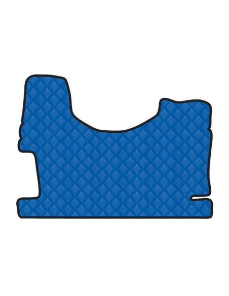 TAPPETO CENTR.ECOPELLE BLU MERCEDES ACTROS MP3 TUN