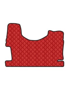 TAPPETO CENTR.ECOPELLE ROSSO MERCEDES ACTROS MP3 T