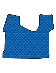 TAPPETO CENTR.ECOPELLE BLU MERCEDES ACTROS MP4 CAB