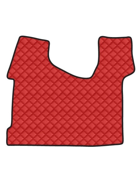 TAPPETO CENTR.ECOPELLE ROSSO MERCEDES ACTROS MP4 C