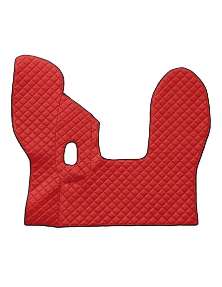 TAPPETO CENTR.ECOPELLE ROSSO DAF CF EURO6 MANUAL 2