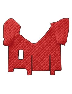 TAPPETO CENTR.ECOPELLE ROSSO IVECO STRALIS HI-WAY