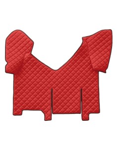 TAPPETO CENTR.ECOPELLE ROSSO IVECO STRALIS HI-WAY