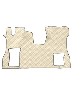 TAPPETO UNICO ECOPELLE PANNA SCANIA S 2016 in poi  SEDILE