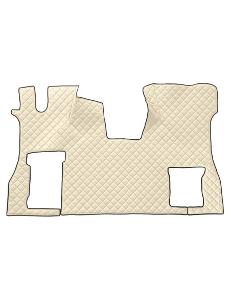 TAPPETO UNICO ECOPELLE PANNA SCANIA S 2016 in poi  SEDILE