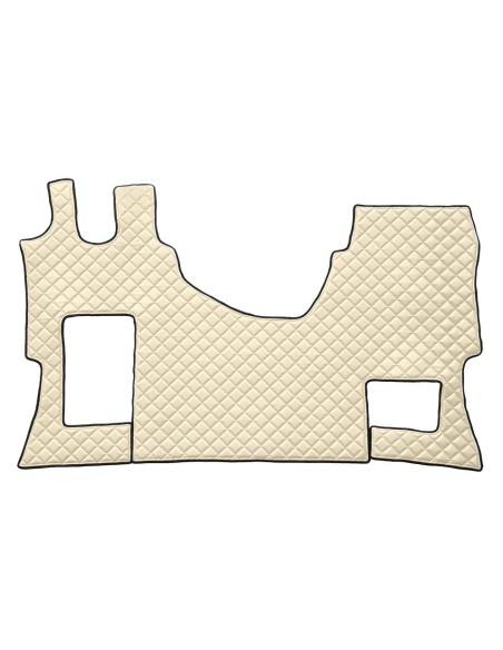 TAPPETO UNICO ECOPELLE PANNA MERCEDES MP4 SEDILE P