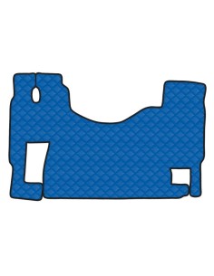 TAPPETO UNICO ECOPELLE BLU MERCEDES ACTROS MP2, MP