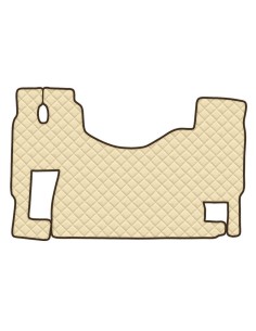 TAPPETO UNICO ECOPELLE PANNA MERCEDES ACTROS MP2,