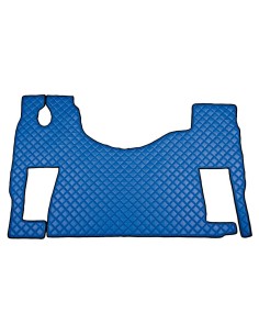 TAPPETO UNICO ECOPELLE BLU MERCEDES ACTROS MP2, MP