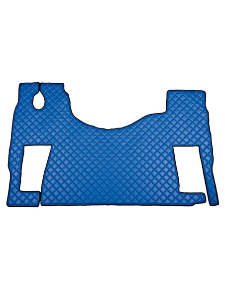 TAPPETO UNICO ECOPELLE BLU MERCEDES ACTROS MP2, MP