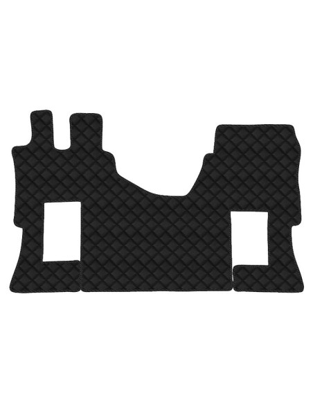 TAPPETO UNICO ECOPELLE NERO MERCEDES ACTROS MP4 NO