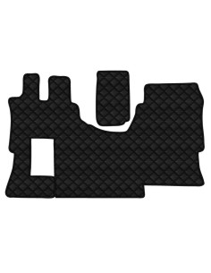 TAPPETO UNICO ECOPELLE NERO MERCEDES ACTROS MP4 ST