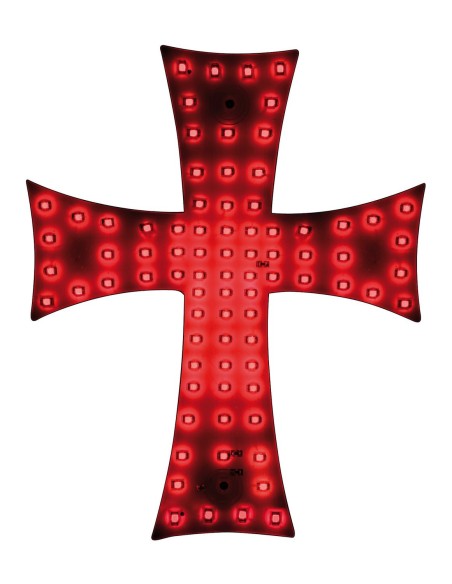 CROCE A LED ROSSA 24V