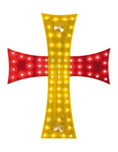 CROCE A LED SPAGNA 24V