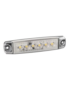 LUCE INGOMBRO BIANCA 6LED 12/24V F-17 S/BLISTER