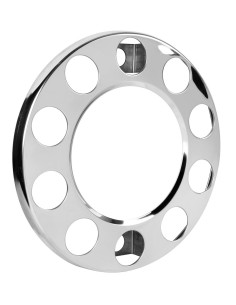 ANELLO INOX COPRI DADI PER CERCHI IN LEGA CAMION