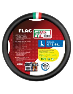 COPRIVOLANTE FLAG-IT MISURA L 46-48 CM NERO