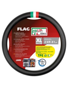 COPRIVOLANTE FLAG-IT MISURA XL 49-51 CM NERO