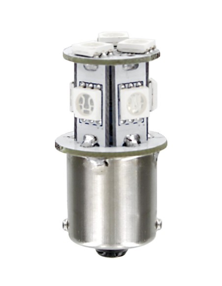 LAMPADA BA15S 28V 8SMD BIANC0