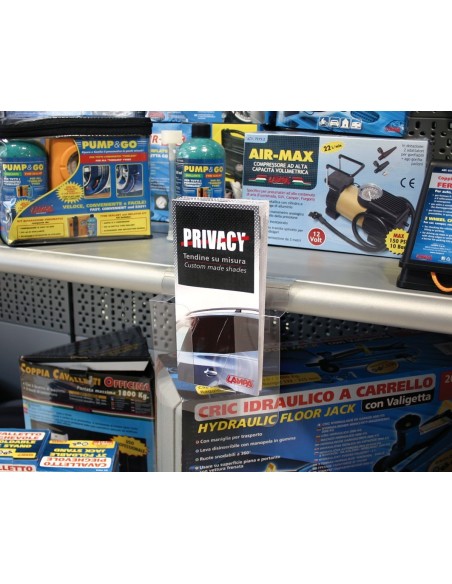 CONFEZIONE 10PZ.PORTA DEPLIANT A6 DA RIPIANO 99086 LAMPA