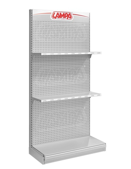 KIT PANNELLI 210X100X45CM GRIGIO + 2 RIPIANI