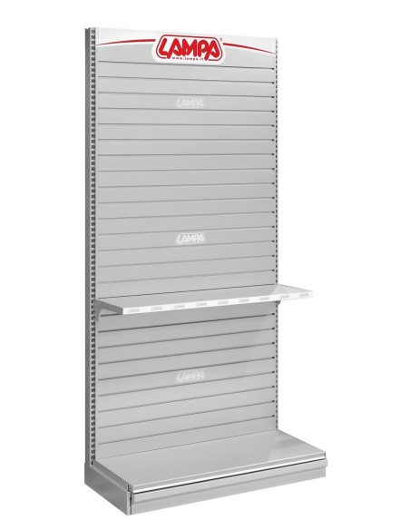 KIT PANNELLI 210X100X45CM DOGHE GRIGIE-1 SCAFFALE