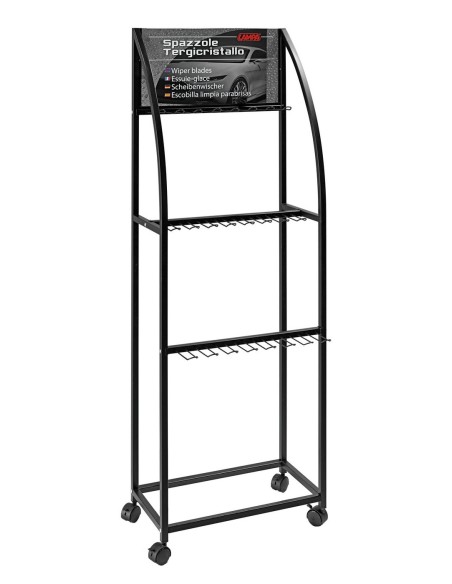 ESPOSITORE SPAZZOLE TERGI 24 GANCI