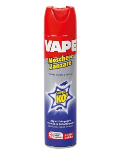VAPE MOSCHE E ZANZARE SPRAY SUPER-KO ISNETTICIDA 4