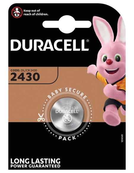 DURACELL 2430 B1 LITIO BOTTON SPECIALISTICA ELECTR