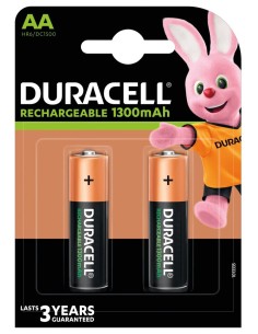 DURACELL AA B2 STILO RICARICA BILE PLUS 1300 MAH