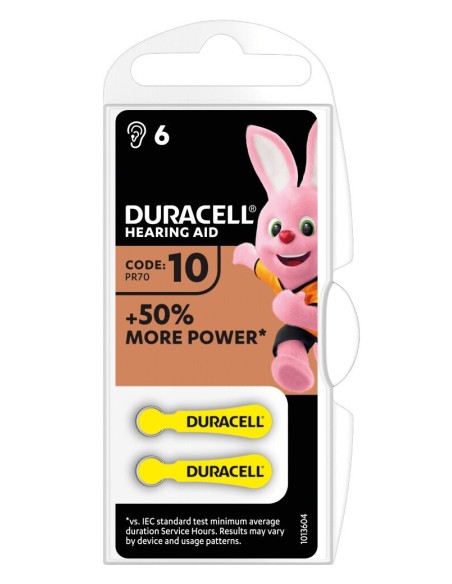 DURACELL EASY TAB 10 GIALLO B6 SPECIALISTICA LIN